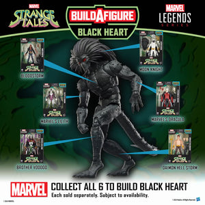 Marvel Legends 6" Figures - Build-A-Figure Blackheart - Marvel's Lillith Maple and Mangoes