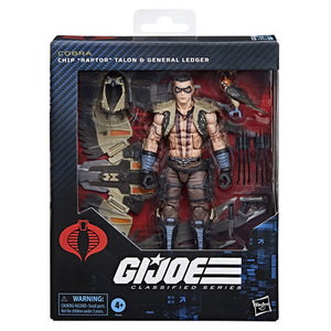 G.I. Joe Figures - 6" Classified Series - (#139) Chip "Raptor" Talon &amp; General Ledger Maple and Mangoes