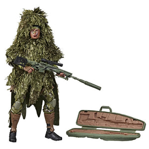 G.I. Joe Figures - 6" Classified Series - 60th Anniversary - Action Marine - Sniper Maple and Mangoes