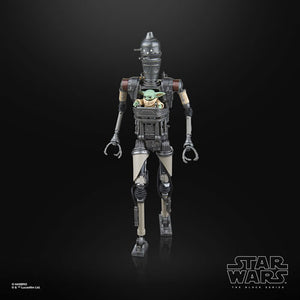 Star Wars Figures - 6" The Black Series - The Mandalorian - Deluxe IG-12 &amp; Grogu Maple and Mangoes