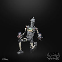 Load image into Gallery viewer, Star Wars Figures - 6&quot; The Black Series - The Mandalorian - Deluxe IG-12 &amp; Grogu Maple and Mangoes
