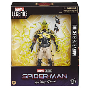 Marvel Legends 6" Figures - Spider-Man: No Way Home - Marvel's Electro Maple and Mangoes