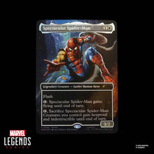 Load image into Gallery viewer, Marvel Legends 6&quot; Figures - Magic: The Gathering - Battle-Damaged Spider-Man Maple and Mangoes
