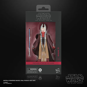 Star Wars Figures - 6" The Black Series - Ep II AOTC - Shaak Ti MAple and Mangoes
