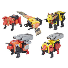 Load image into Gallery viewer, Transformers Gen Figures - Power Of The Primes - Titan Class - Predaking Maple and Mangoes
