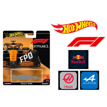 Load image into Gallery viewer, Hot Wheels - 1:64 - 2025 Race Team F1 Mix 1 - Formula One Set of 6 Maple and Mangoes
