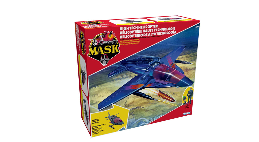 M.A.S.K. High Tech Helicopter Vehicle Maple and Mangoes