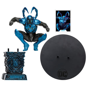 DC Multiverse Statues - Blue Beetle (2023 Movie) - 12" Blue Beetle Statue Maple and Mangoes