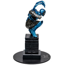 Load image into Gallery viewer, DC Multiverse Statues - Blue Beetle (2023 Movie) - 12&quot; Blue Beetle Statue Maple and Mangoes
