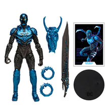 Load image into Gallery viewer, DC Multiverse Figures - Blue Beetle (2023 Movie) - 7&quot; Scale Blue Beetle Maple and Mangoes
