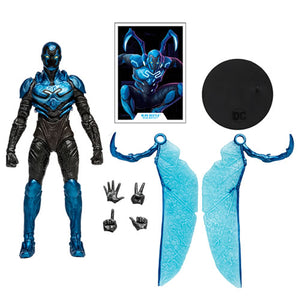 DC Multiverse Figures - Blue Beetle (2023 Movie) - 7" Scale Blue Beetle (Battle Mode) Maple and Mangoes