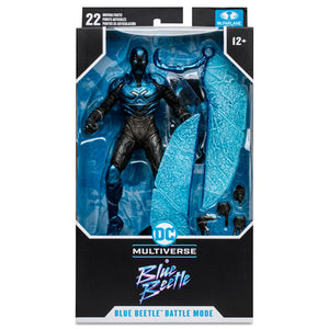DC Multiverse Figures - Blue Beetle (2023 Movie) - 7" Scale Blue Beetle (Battle Mode) Maple and Mangoes
