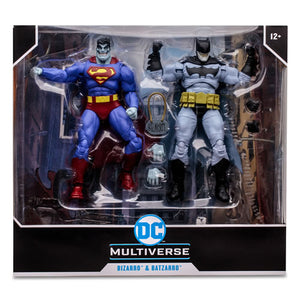 DC Multiverse Figures - 7" Scale Bizarro & Batzarro Multipack Maple and Mangoes