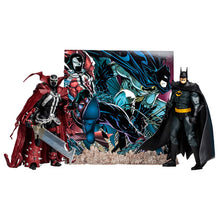 Load image into Gallery viewer, DC Multiverse Figures - 7&quot; Scale Batman &amp; Spawn Multipack Maple and  Mangoes
