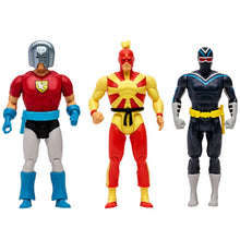 Load image into Gallery viewer, DC Super Powers Figures - 4.5&quot; Scale Peacemaker Judo Master &amp; Vigilante 3-Pack Maple and Mangoes
