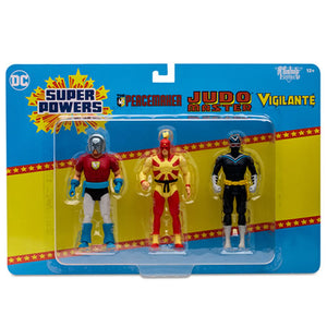 DC Super Powers Figures - 4.5" Scale Peacemaker Judo Master & Vigilante 3-Pack Maple and Mangoes