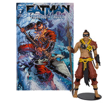 Load image into Gallery viewer, Batman Fighting the Frozen Page Punchers Wave 4 Robin 7-Inch Scale Action Figure with Comic Book Maple and Mangoese
