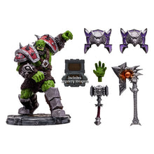 Load image into Gallery viewer, World Of Warcraft Figures - 1/12 Scale Orc Warrior &amp; Orc Shaman (Common) Posed Figure Maple and Mangoes
