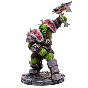 World Of Warcraft Figures - 1/12 Scale Orc Warrior & Orc Shaman (Common) Posed Figure Maple and Mangoes