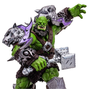 World Of Warcraft Figures - 1/12 Scale Orc Warrior & Orc Shaman (Common) Posed Figure Maple and Mangoes