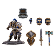 Load image into Gallery viewer, World Of Warcraft Figures - 1/12 Scale Human Warrior &amp; Human Paladin (Common) Posed Figure Maple and Mangoes
