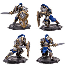 Load image into Gallery viewer, World Of Warcraft Figures - 1/12 Scale Human Warrior &amp; Human Paladin (Common) Posed Figure Maple and Mangoes
