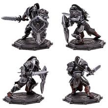 Load image into Gallery viewer, World Of Warcraft Figures - 1/12 Scale Human Warrior &amp; Human Paladin (Epic) Posed Figure Maple and Mangoes
