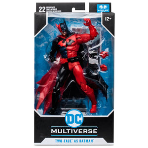 DC Multiverse Figures - Batman: Reborn - 7" Scale Two-Face As Batman Maple and Mangoes
