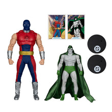 Load image into Gallery viewer, DC Multiverse Figures - JSA: Black Vengeance - 7" Scale The Spectre Vs. Atom Smasher Megafig 2-Pack Maple and Mangoes Maple and Mangoes
