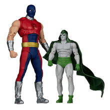 Load image into Gallery viewer, DC Multiverse Figures - JSA: Black Vengeance - 7" Scale The Spectre Vs. Atom Smasher Megafig 2-Pack Maple and Mangoes Maple and Mangoes

