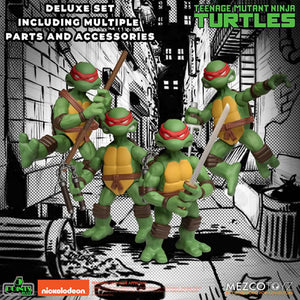 Mezco - Teenage Mutant Ninja Turtles 5 Points Deluxe Box Set (Pre-Order)*