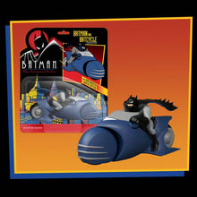 Load image into Gallery viewer, 5 Points Vehicles - Batman: The Animated Series - Batman w/ Batcycle Maple and Mangoes
