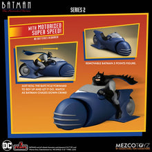 Load image into Gallery viewer, 5 Points Vehicles - Batman: The Animated Series - Batman w/ Batcycle Maple and Mangoes
