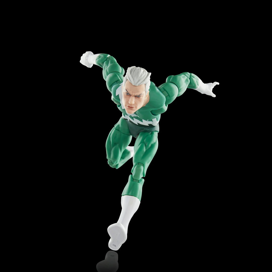 Marvel Legends Series Quicksilver, Retro Marvel Comics Collectible Action Figure Exclusive 