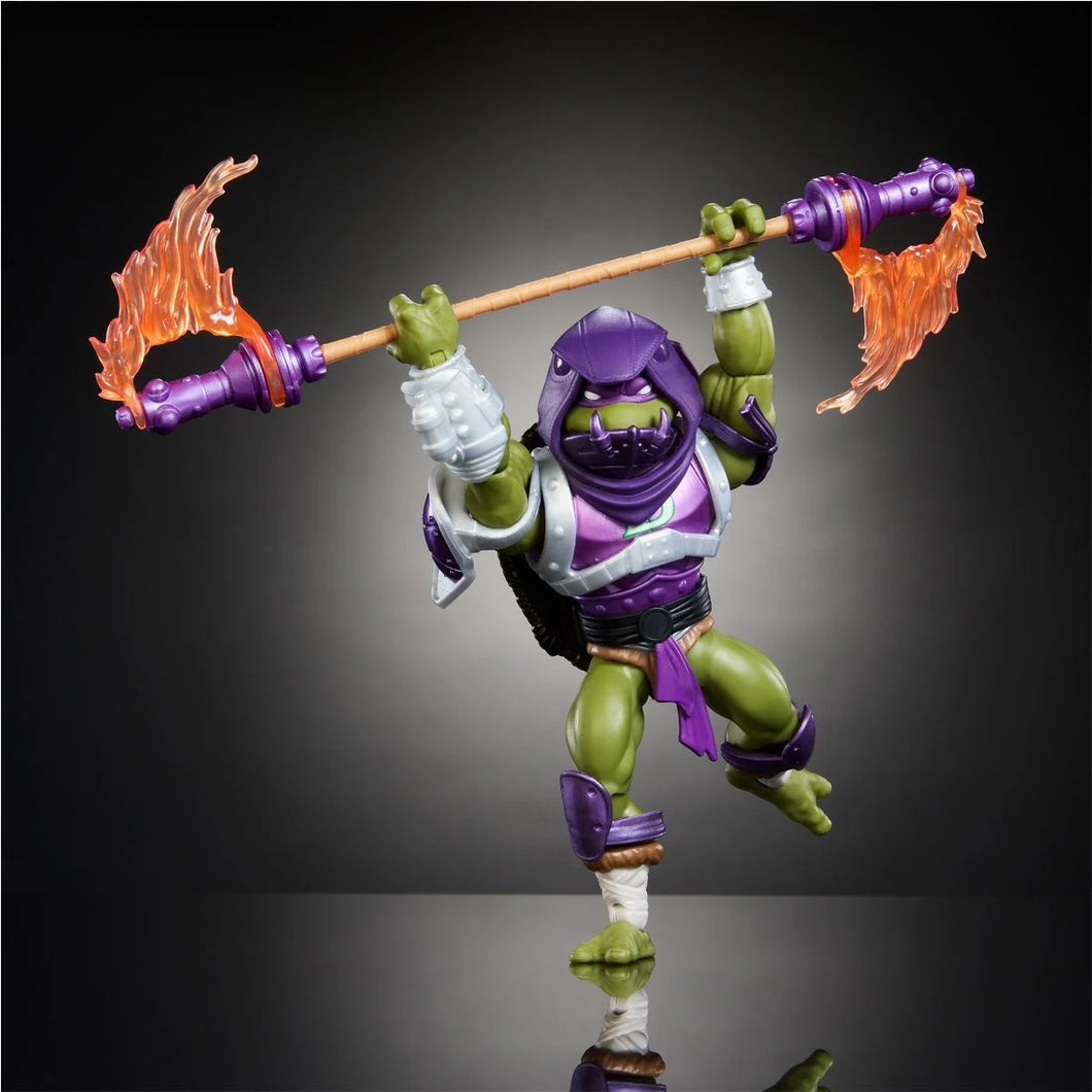 Masters of the Universe Origins Turtles of Grayskull Wave 5 Donatello Action Figure Maple and Mangoes