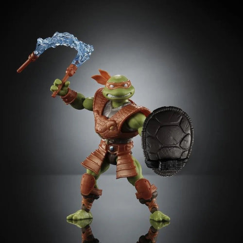 Masters of the Universe Origins Turtles of Grayskull Wave 6 Michaelangelo Action Figure Maple and Mangoes