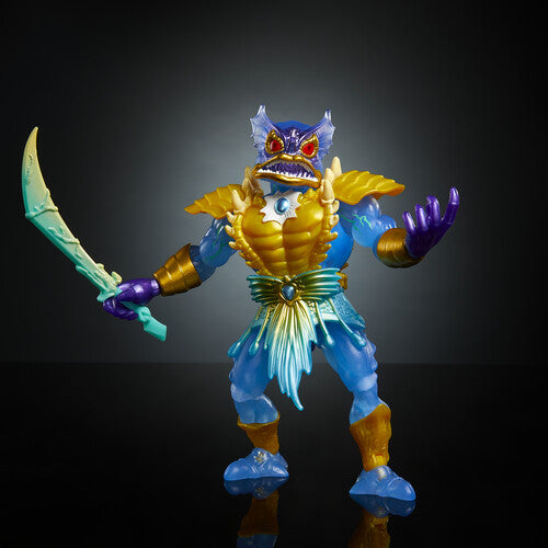 Mattel Collectible - TURTLES OF GRAYSKULL Mer-Man Action Figure (He-Man, MOTU) Maple and Mangoes
