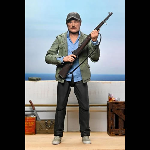 Jaws 7” Scale Figures - 50th Anniversary - Ultimate Sam Quint Maple and Mangoes