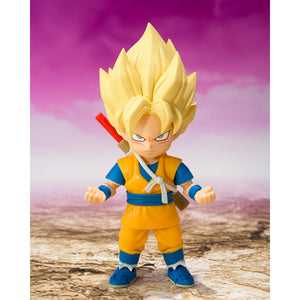S.H.Figuarts Super Saiyan Son Goku (Mini) -DAIMA- Dragon Ball Daima Action Figure Maple and Mangoes