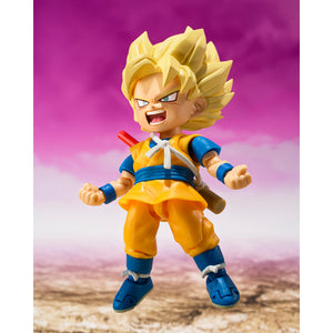 S.H.Figuarts Super Saiyan Son Goku (Mini) -DAIMA- Dragon Ball Daima Action Figure Maple and Mangoes