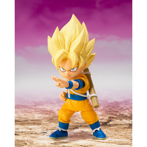 S.H.Figuarts Super Saiyan Son Goku (Mini) -DAIMA- Dragon Ball Daima Action Figure Maple and Mangoes