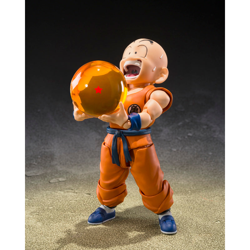 S.H.Figuarts Krillin -Son Goku's Best friend- Dragon Ball Z Action Figure Maple and Mangoes