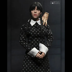 Retro Clothed Action Figures - Wednesday (TV Series 2022) - 8" Wednesday (Classic Dress) Maple and Mangoes