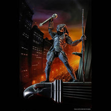 Load image into Gallery viewer, Poster Series Figures - Predator 2 - 7" Scale City Hunter Maple and Mangoes
