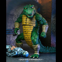 Load image into Gallery viewer, TMNT 7&quot; Scale Figures - Mirage Comics - Deluxe Leatherhead Maple and Mangoes

