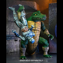 Load image into Gallery viewer, TMNT 7&quot; Scale Figures - Mirage Comics - Deluxe Leatherhead Maple and Mangoes
