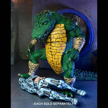 Load image into Gallery viewer, TMNT 7&quot; Scale Figures - Mirage Comics - Deluxe Leatherhead Maple and Mangoes
