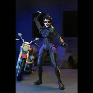 TMNT 7" Scale Figures - IDW Comics - The Last Ronin - Casey Marie With Motorcycle Maple and Mangoes