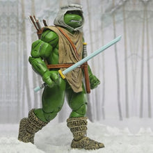 Load image into Gallery viewer, TMNT 7&quot; Scale Figures - Mirage Comics - Hunter Leo Maple and Mangoes

