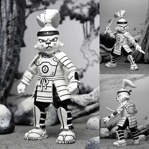 Usagi Yojimbo 7” Scale Figures - Samurai Usagi Yojimbo (Black &amp; White) Maple and Mangoes